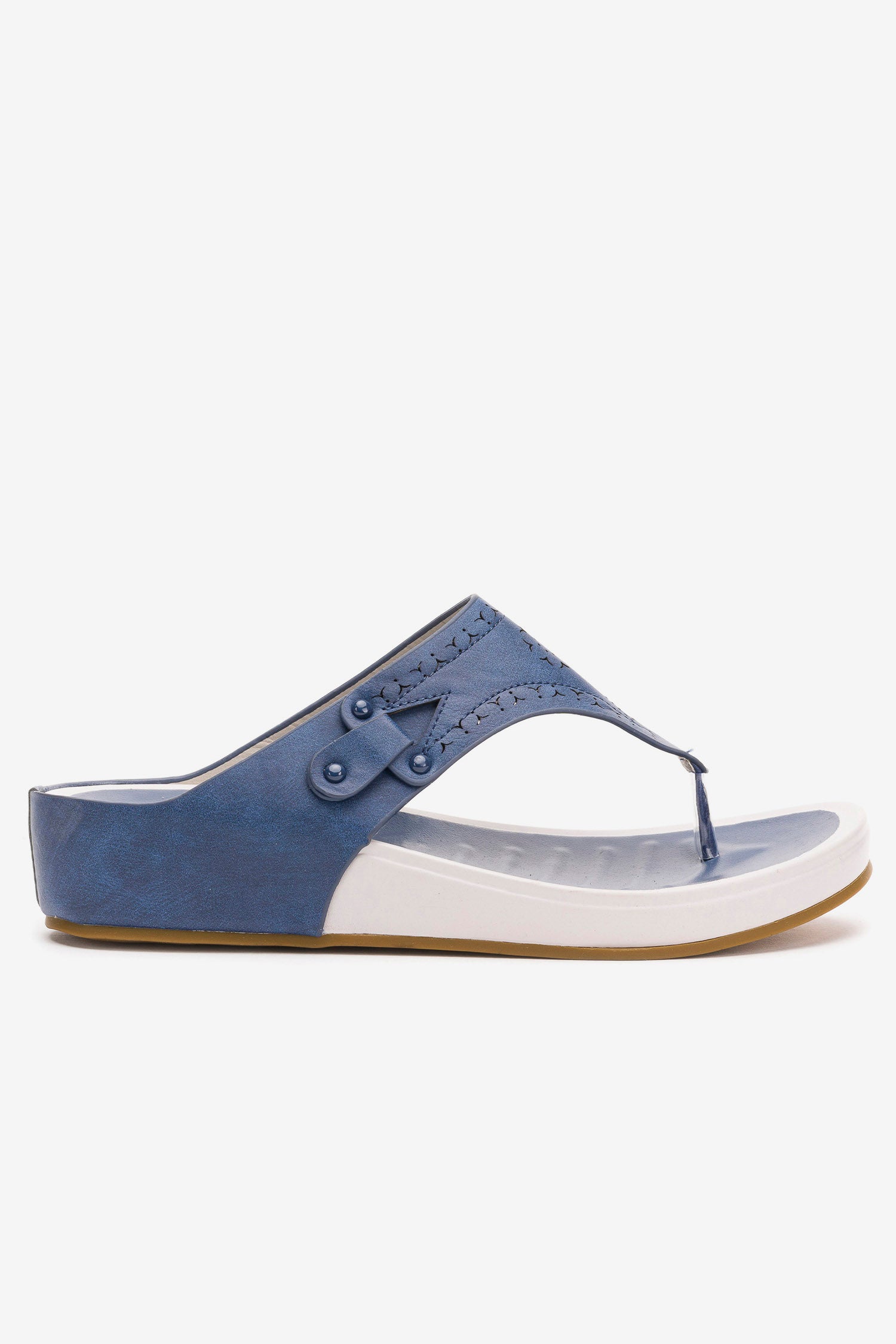 Sandalia Mujer Azul Leda Thunder Blue Thunder Blue
